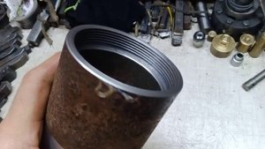 Изготовление муфт с дюймовой резьбой.