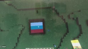 Русский флаг в Minecraft