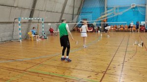 Бадминтон. 25.10.2025 Псков XDC Матиеску Лилиан/Андреева Екатерина- Куликов/Стеценко