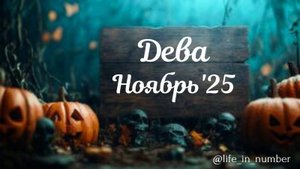 ДЕВА ♍НОЯБРЬ 2025