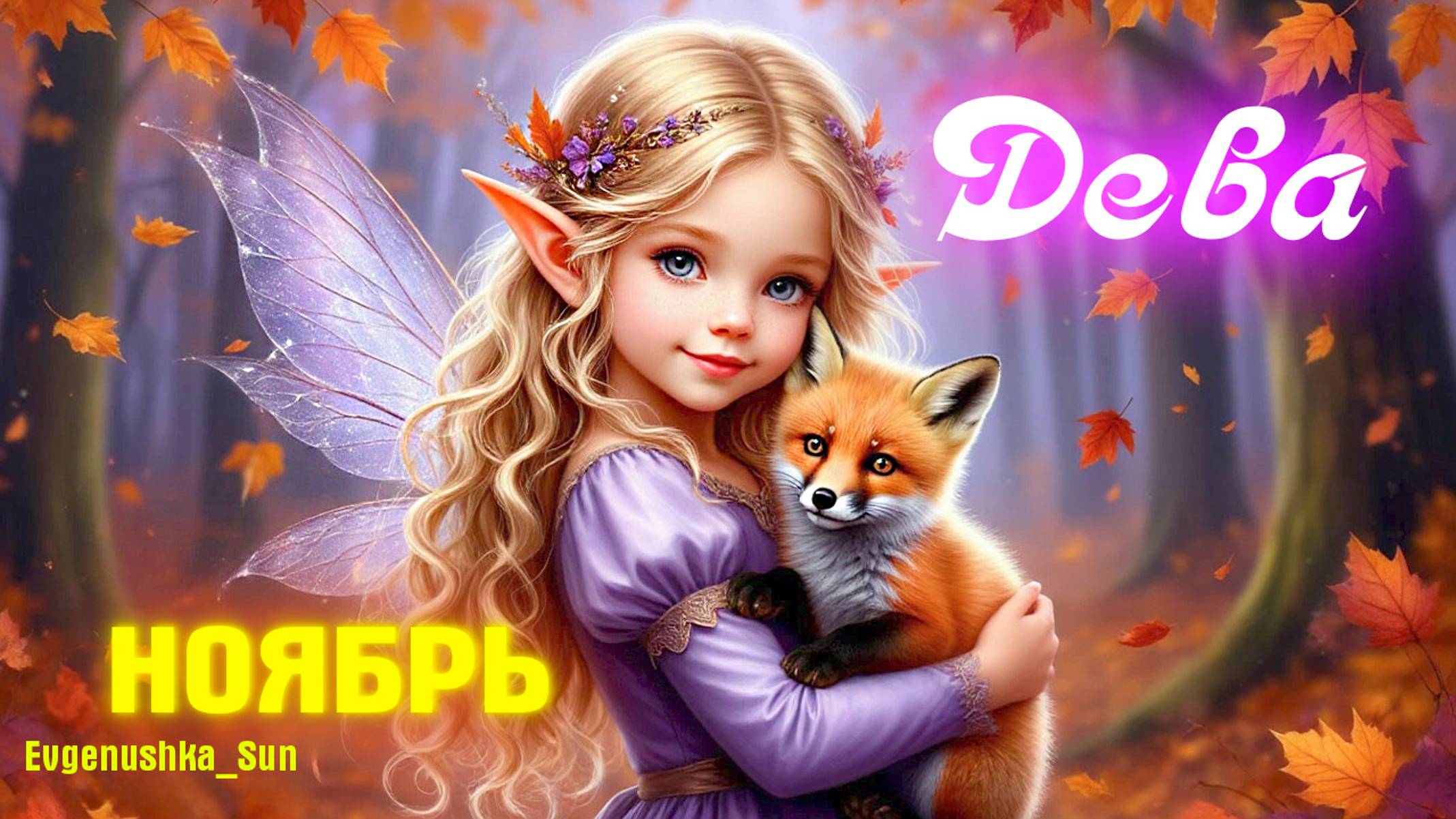 ♍ Дева ♍ Ноябрь 2025 🍁 Прогноз от Евгеньюшки ♥️ Дела, документы, поездки