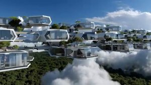Future City 2125 - AI Film - AI Generated