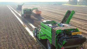 Картофелеуборочный комбайн AVR Puma 4.0 самоходный. Лидер среди 4-рядных самоходных комбайнов.