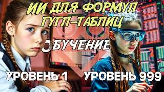 ТАБЛИЦЫ ДЛЯ ЧАЙНИКОВ!!! DeepSeek AI помогает делать формулы для Google Sheets #роботы #бизнес #гайд