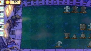 прохожу несколько уровней В растения против зомби.