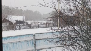 Сельские будни. Нас накрыло снегом