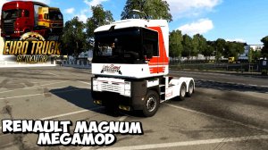 🚚 ETS 2 1.56 Мега мод на Грузовик Reno Magnum (отличная оптимизация) !!