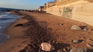 Вечерний пляж в Николаевке