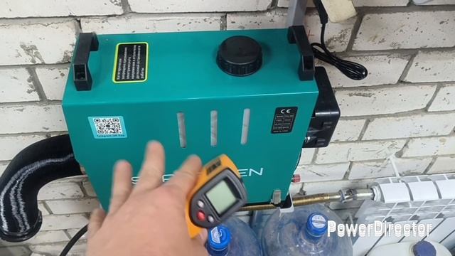 Автономный дизельный отопитель в гараж.