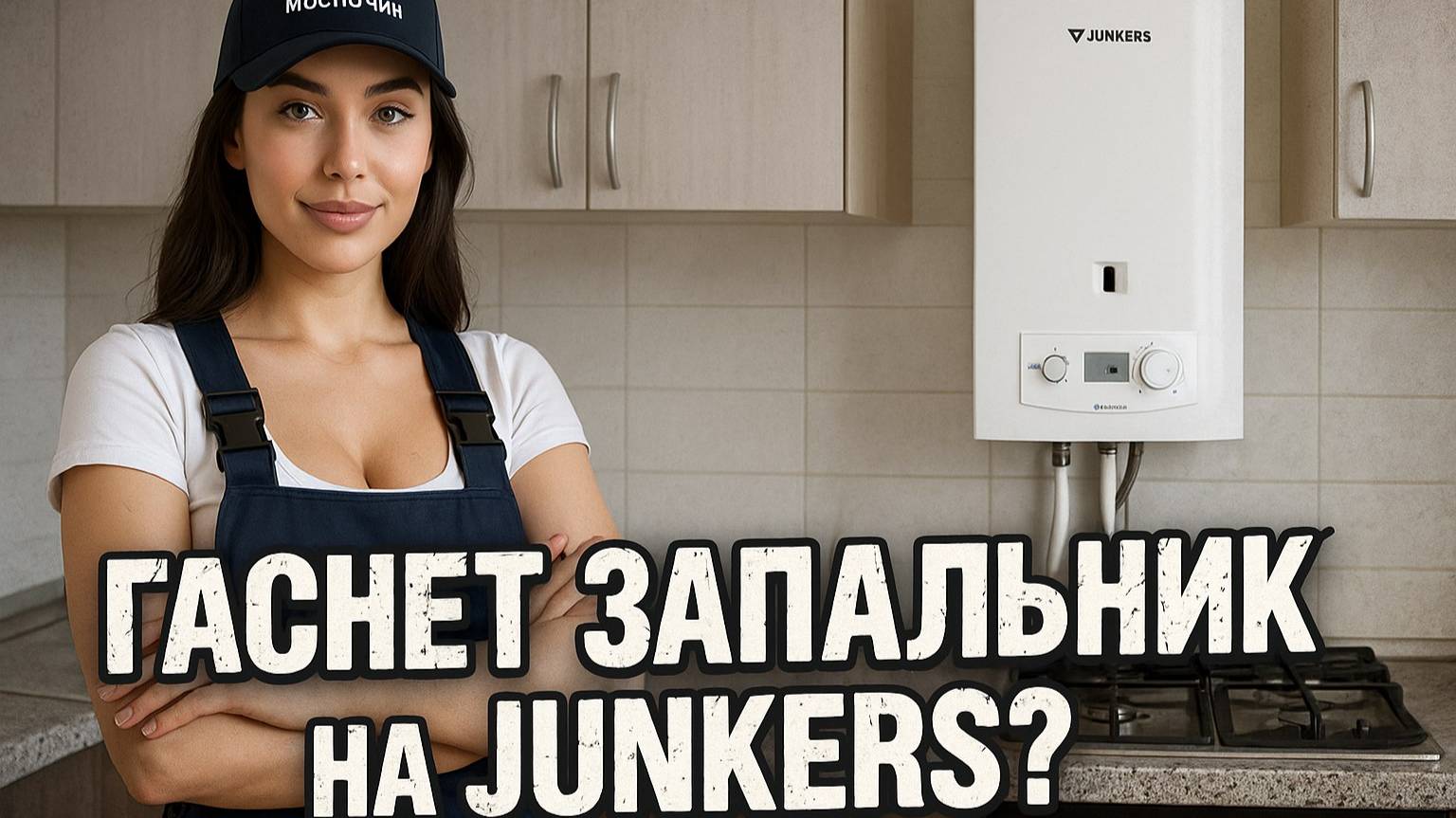 Гаснет запальник на Бош-Юнкерс