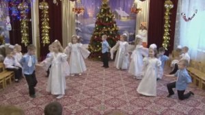 Вальс "Анастасия" на новогоднем утреннике в старшей группе