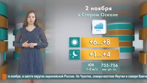 Погода в Старом Осколе на 2 ноября