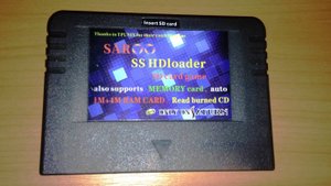 Saroo. Запуск игр с карты памяти на Sega Saturn.