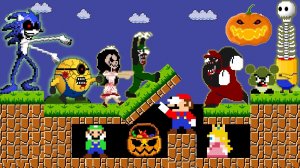 🎃 Хеллоуин вышел из под контроля! Марио приходится спасаться!