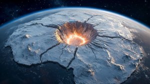 В антарктическом льду обнаружена брешь размером со Швейцарию