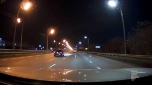 Neoline X-COP ROADMASTER пример записи видео в темное время суток