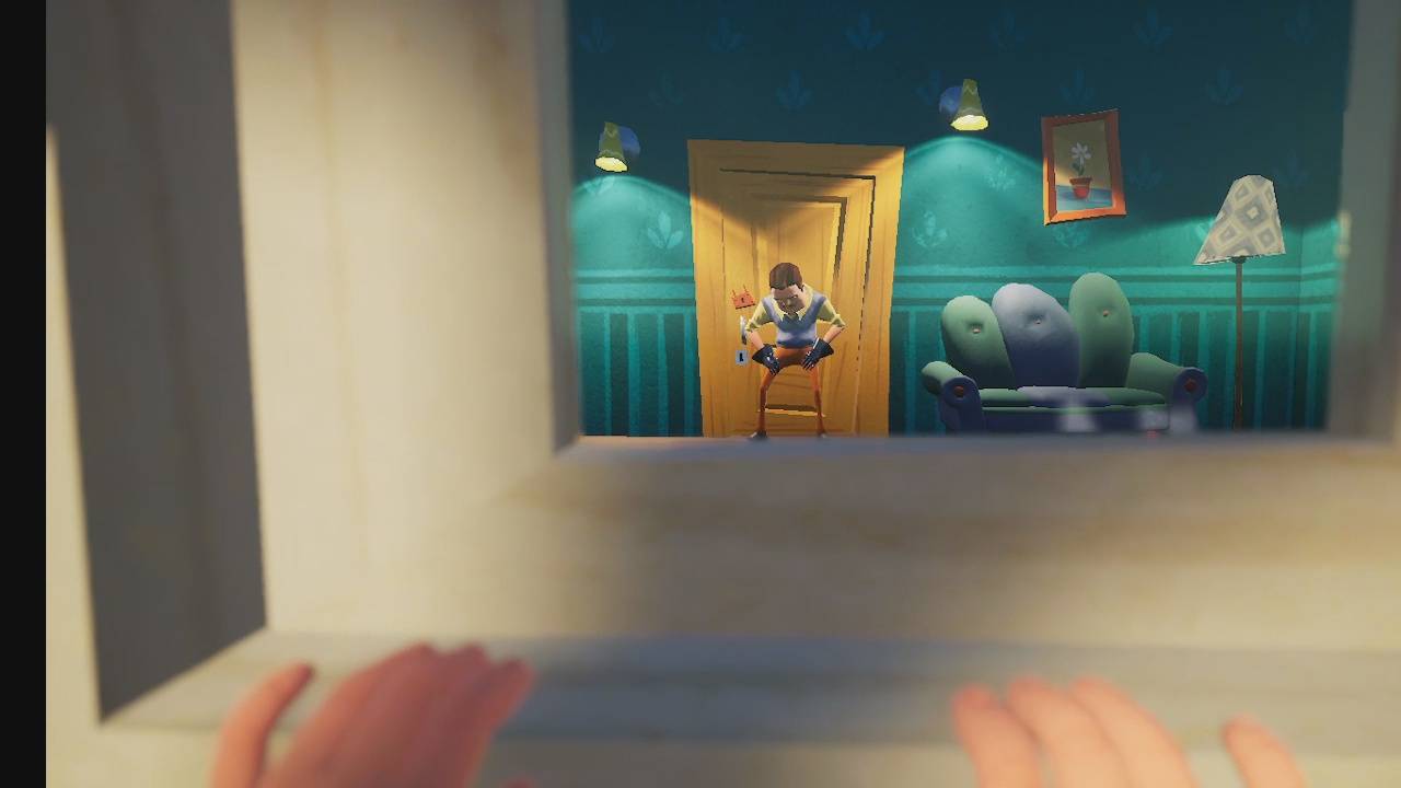 Я ПОЛУЧАЕТСА ГРАБИТЕЛЬ в halloNeighbour