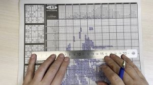 Японский кроссворд с подробным описанием решения