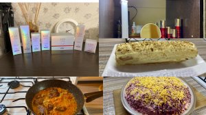 Наготовила Еды На Несколько Дней, Испекла Вкусный и Нежный Рулет. Мой Новый Уход За Лицом…И Подарок