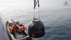 Учения ТОФ по спасению космонавтов