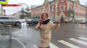 После дождя улицы Иркутска превращаются в реки