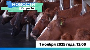 Выпуск новостей в 13:00, 1 ноября 2025 года