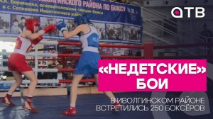 «Недетские» бои. В Иволгинском районе встретились 250 боксёров