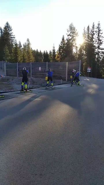 Вся сборная на рубеже