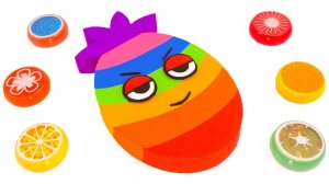 ЛЕПИМ АНАНАС ИЗ КИНЕТИЧЕСКОГО ПЕСКА ВИДЕОЛЕПКА ВИДЕО МУЛЬТИКИ ДЛЯ ДЕТЕЙ КАНАЛ ИГРАЛКИ-ЗАЛИПАЛКИ