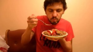 ОБЖОР НА КУРИНЫЕ БИТОЧКИ С ГРЕЧНЕВОЙ КАШЕЙ