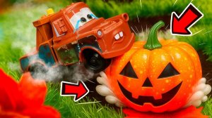 🚨🎃 Без тыквы НЕТ Хэллоуина?! Погрузчик и Трактор спасают праздник 🚜