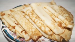 Ооочень вкусно! Заварные блины на кефире!🥞