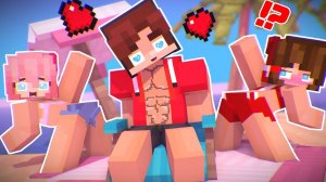 История любви Джей Джей Систер Бич？! - Анимация для Майнкрафта