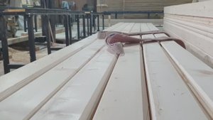 Заказ-Дом строительство бани на заказ из профилированного бруса город Пестово – финский профиль