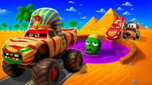 Машинки летают и прыгают! Развивающие мультики Машины помощники. Мультфильмы про машинки