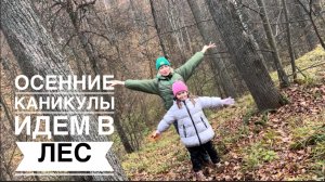 Гуляем в осеннем лесу в Казани