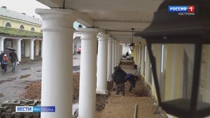 Первый ремонт за полвека: в Костроме началась реконструкция Мелочных рядов