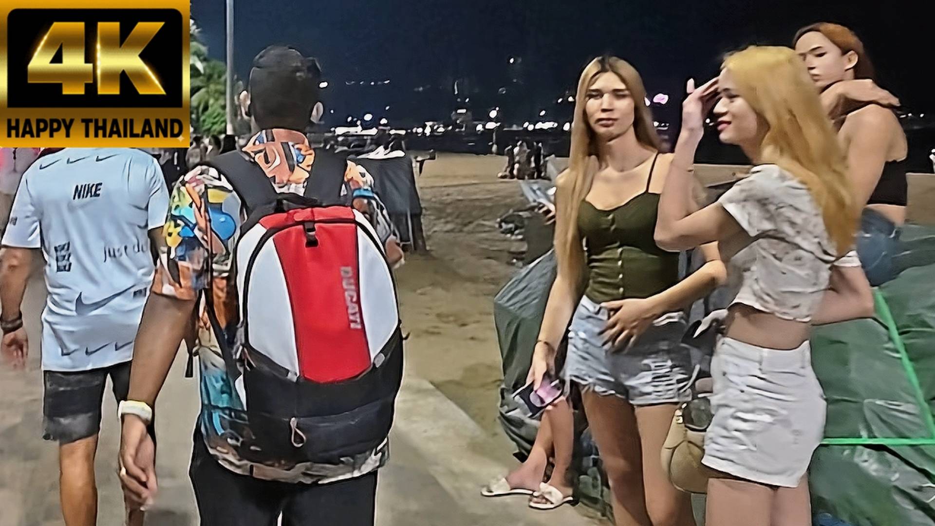 4K ► Beach road ● Pattaya ● April 2025 ● 02