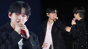 Видео выступления Тэхёна и🔴момент пения Ви, когда АРМИ потеряли над собой контроль на концерте Джин