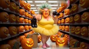 Тыквенноглазая леди VS Хомяк Капитан Огнетушитель: Великий Тыквенный  день