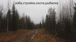 изба, стройка, охота, рыбалка
