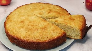 МАННИК на кефире с ЯБЛОКАМИ. Очень вкусный ЯБЛОЧНЫЙ ПИРОГ.