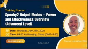 Spooky2 Output Modes on Power and Effectiveness Overview (Advanced Level) Held by Jonathan Ellis