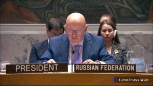 В.А.Небензя на Совете Безопасности ООН о продлении мандата Миссии ООН по поддержке в Ливии 31.10.25