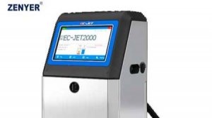 Селективный принтер маркировщик для яиц EC-JET подключенный к сортировке ZENYER 109 30.000 яиц/час