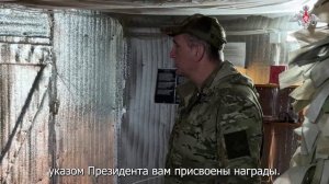 Награждение бойцов группировки войск «Север»