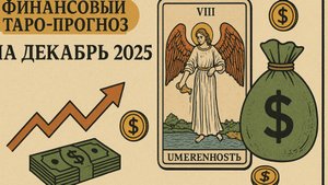 💰 Финансовый Таро-прогноз на Декабрь 2025 — Итоги Года и Поток Изобилия 🌟✨