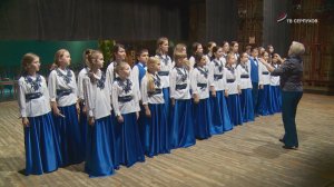 Образцовый коллектив музыкально-хоровой студии «Росинка» готовится к выступлению в Кремле