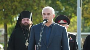 Открытие часовни в память об участии казаков в воссоединении Крыма с Россией