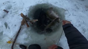 Рыбалка на налима. Чёрная дыра, ловля на перемёт. 10